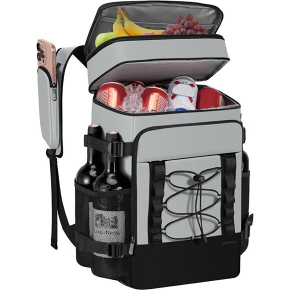 Cooler Backpack - 40 Cans Insulated Backpack Cooler for Men & Women, Portable 2 - Picture 1 of 7